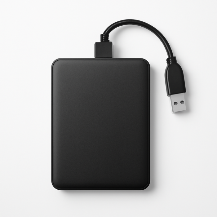2TB Portable External HDD