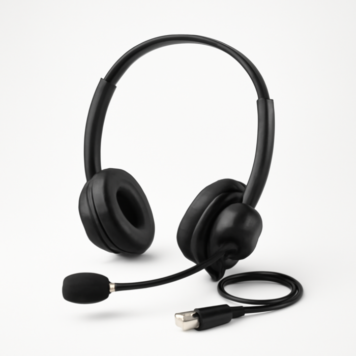 USB Noise-Cancelling Headset